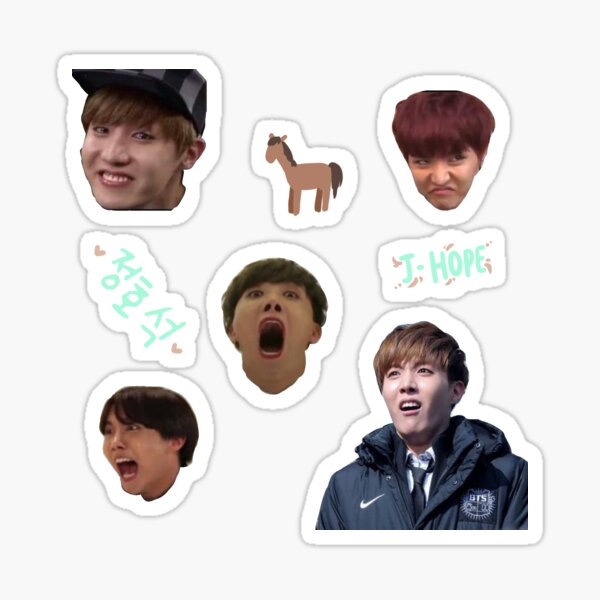 BTS J-HOPE - Hoja de pegatinas Pegatina