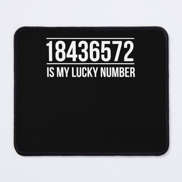 Item preview, 18436572 Is My Lucky Number designed and sold by rileyamiy.