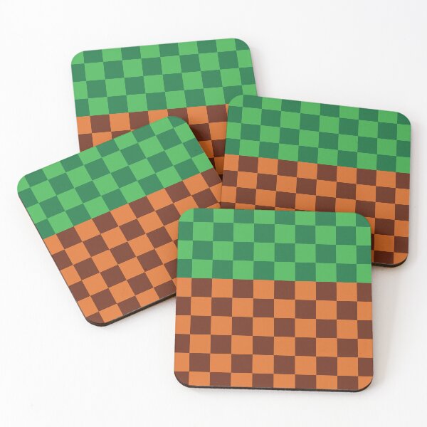 Item preview, Classic Checkerboard Pattern ~ Green Hill Palette  designed and sold by Daniel Bevis Design.