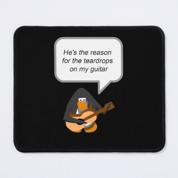 Item preview, Teardrops on my Guitar - Club Penguin Sticker designed and sold by AlexieLopezs.