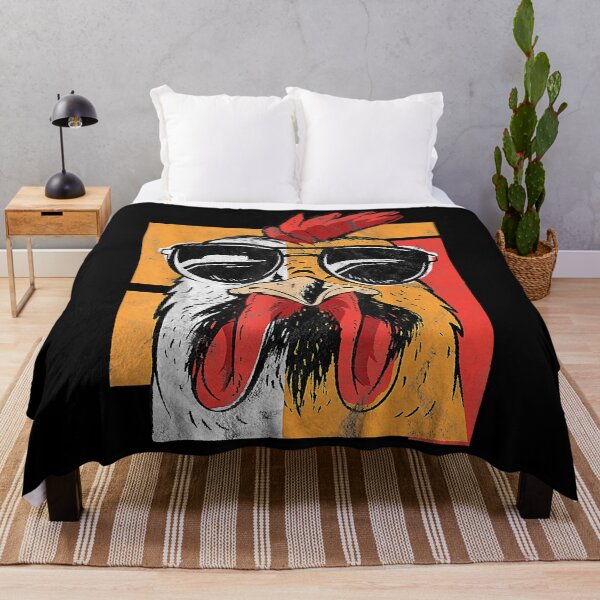 Item preview, Cool Rooster Wearing Sunglasses Retro Vintage Chicken designed and sold by CourtneyLRhodes.