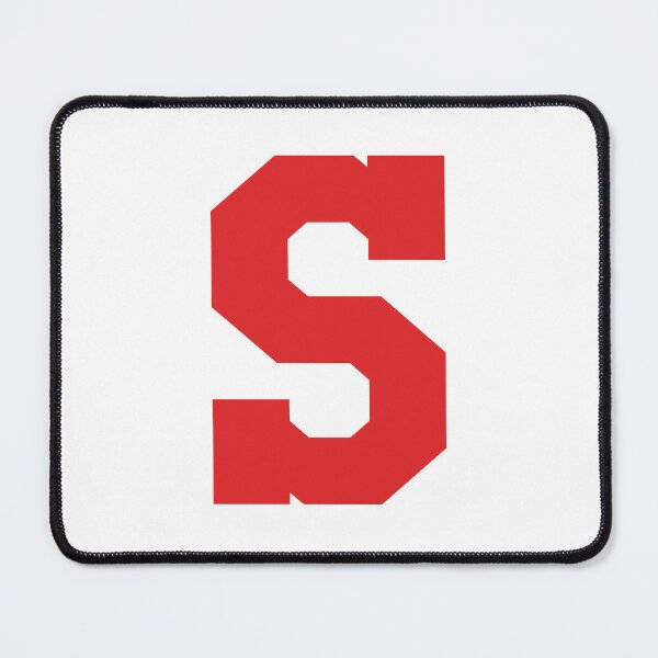 Item preview, Alphabet, Red S, Sports letter S designed and sold by TheCultStuff.