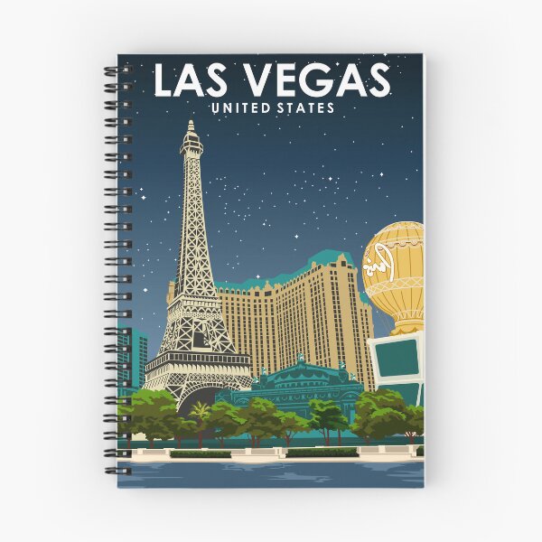 Item preview, Las Vegas United States Vintage Minimal Retro Travel Poster designed and sold by Stadify.