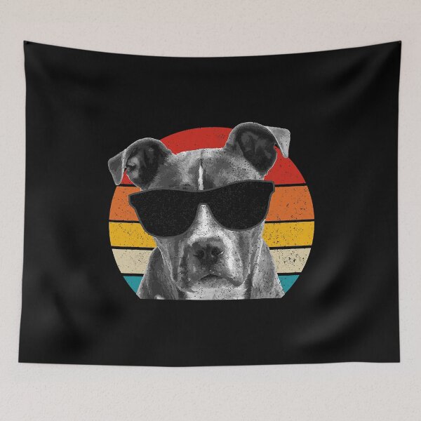 Item preview, Pitbull Vintage Sunglasses Funny Pittie Dog Pitbull Owner designed and sold by PerkinsAarav.