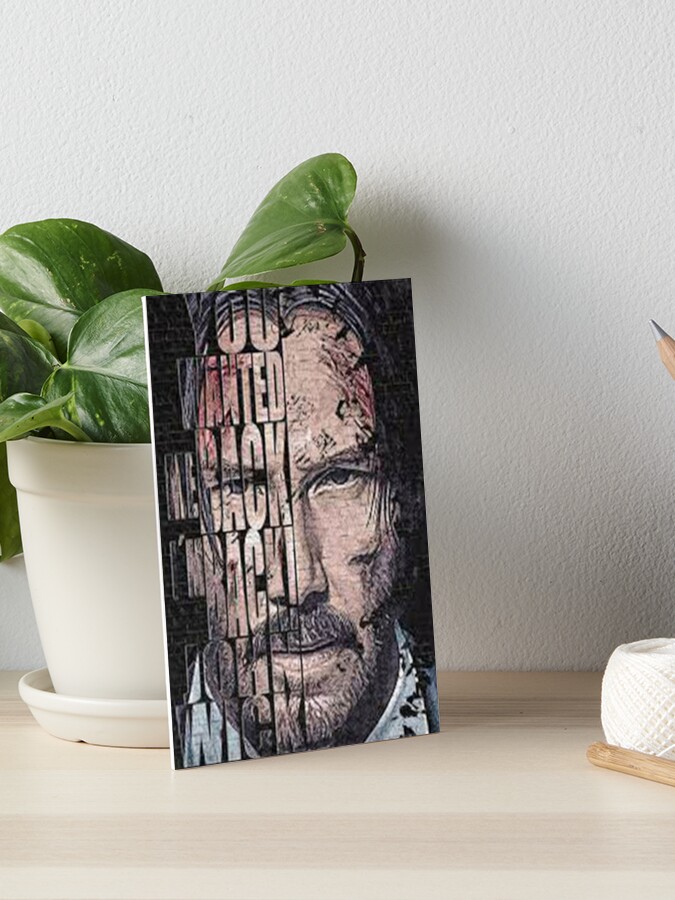 John Wick 3 poster Metal Print for Sale by dentthomas