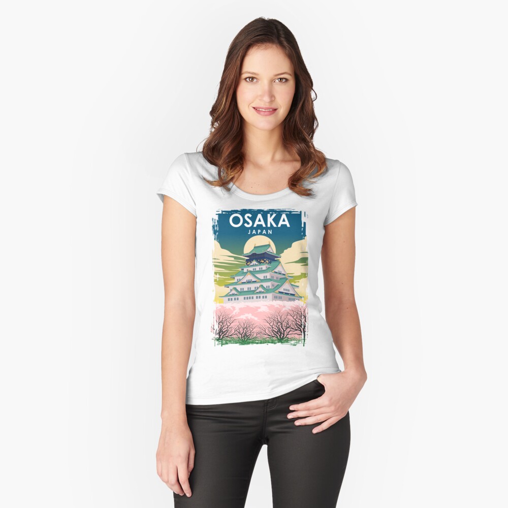 Item preview, Fitted Scoop T-Shirt designed and sold by jornvanhezik.