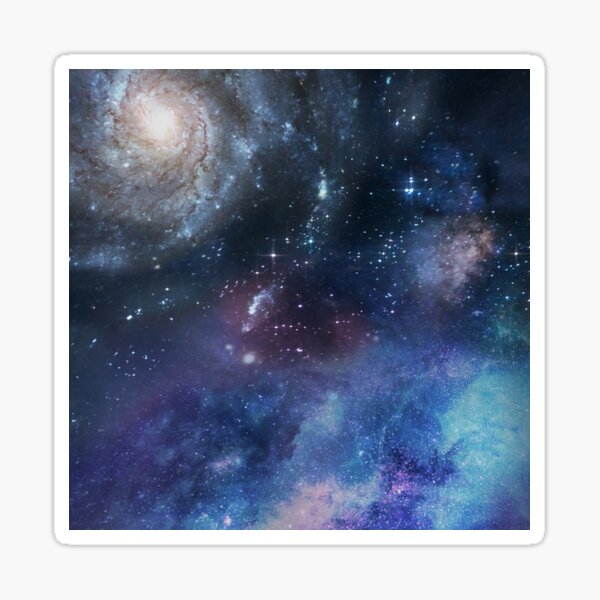 “Galaxy background” Sticker by D-Marty | Redbubble