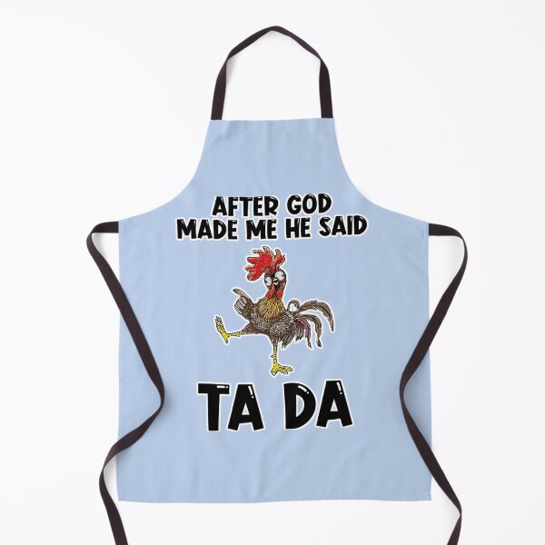 Item preview, After God Made Me He Said Ta Da Sticker designed and sold by LamarLee.