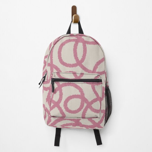 Item preview, Swirls Pattern in Pink and Cream designed and sold by Gwen Tan.