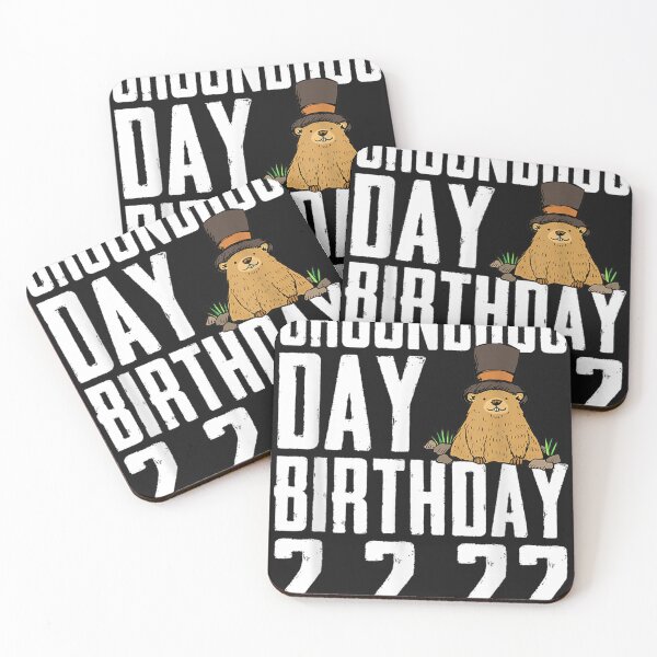 Item preview, Fun Groundhog Day Birthday 2.2.22 Party February 2nd 2022  designed and sold by KateFiloramo.