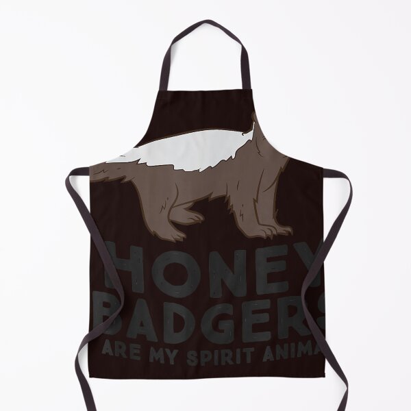 Item preview, Cute Badgers Are My Spirit Animals Honey Badger designed and sold by FondaLeone.