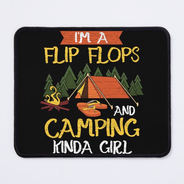 Item preview, Summer Vacation Camping Girl designed and sold by Shirtcaesar.