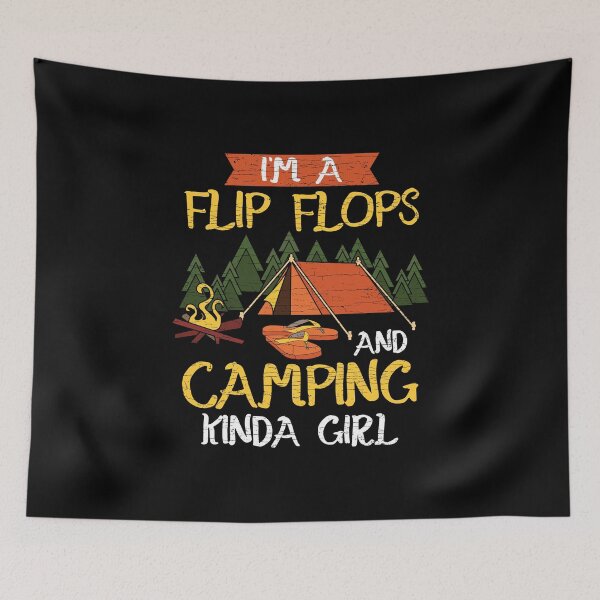 Item preview, Summer Vacation Camping Girl designed and sold by Shirtcaesar.