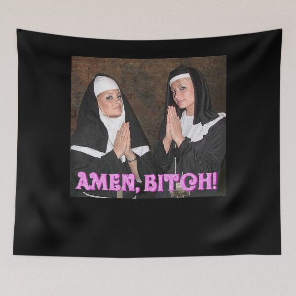 Item preview, So Funny Paris Hilton Et Nicole Richie Nonnes Classic Fans designed and sold by Deionchristians.
