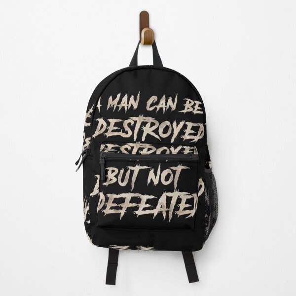Item preview, A man can be destroyed but not defeated designed and sold by JoyceGray.