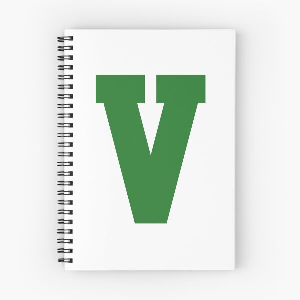 Item preview, Alphabet, Green V, Sports letter V designed and sold by TheCultStuff.
