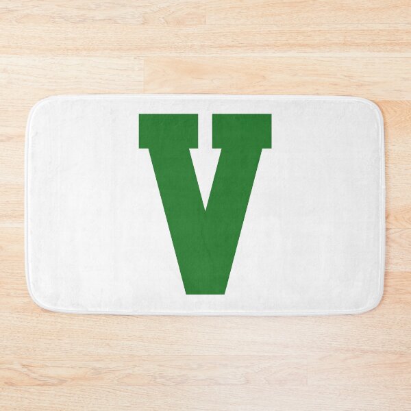Item preview, Alphabet, Green V, Sports letter V designed and sold by TheCultStuff.