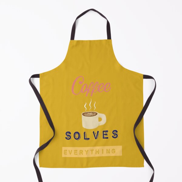 Item preview, coffee solves everything designed and sold by ZubiyaArt.