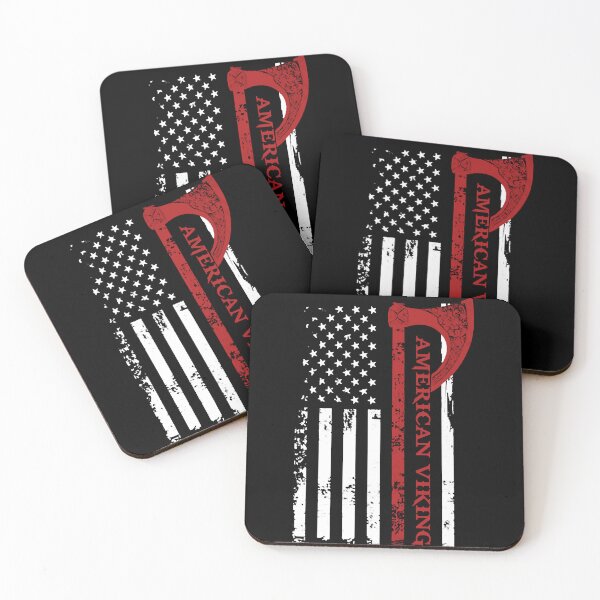 Item preview, American Viking Victory Or Valhalla USA Flag Hanes designed and sold by EliasaGomez.