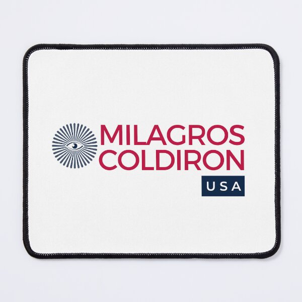 Item preview, Milagros Coldiron USA II (William Gibson t-shirt The Peripheral) designed and sold by Gibson Futures.