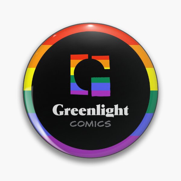 Item preview, GLC Pride Rainbow Logo designed and sold by Greenlight Comics.