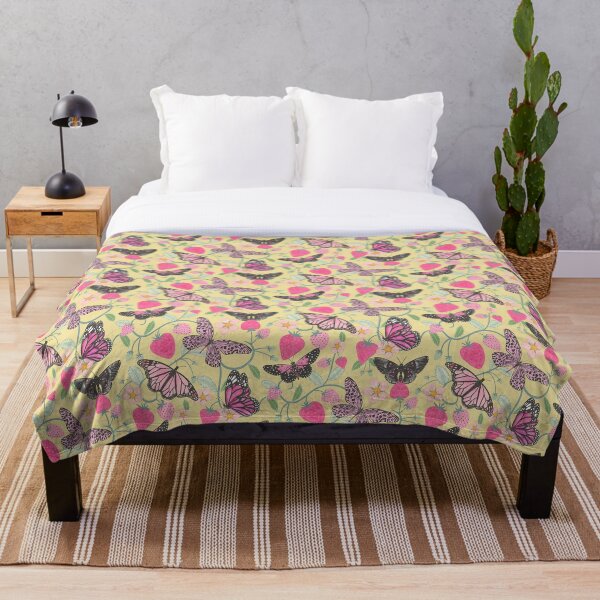 Item preview, Strawberry butterflies  designed and sold by Papergrape.