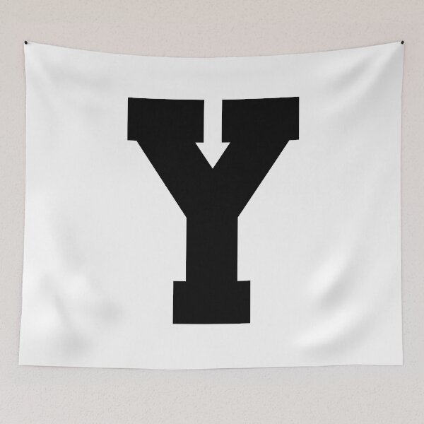 Item preview, Alphabet, Black Y, Sports letter Y designed and sold by TheCultStuff.