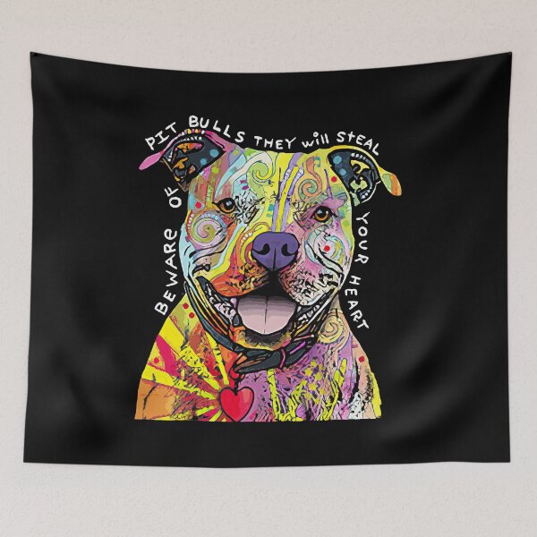 Item preview, Pitbulls They Will Steal Beware Of Your Heart Peace Love designed and sold by PerkinsAarav.