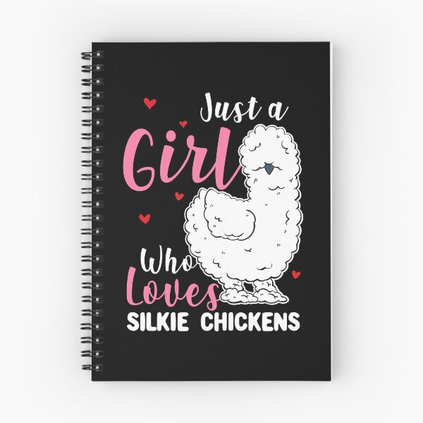 Item preview, Just A Girl Who Loves Silkie Chickens designed and sold by davetmccall.