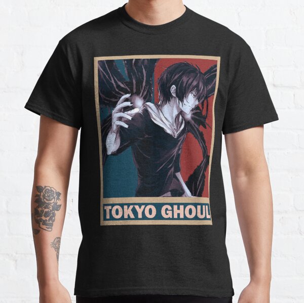Ayato Kirishima Tokyo Ghoul Tokyo Guru Vintage Vector Anime Designdesign Classic T-Shirt