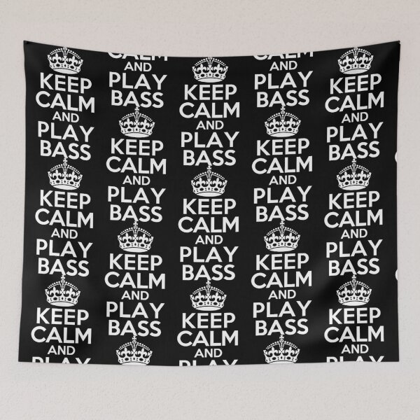 Item preview, Keep Calm and Play Bass designed and sold by mebyme.