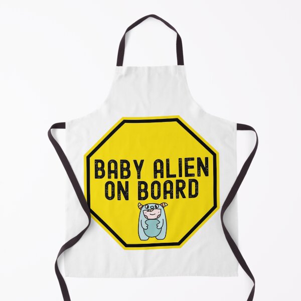Item preview, Funny baby alien on board designed and sold by dacdibac.