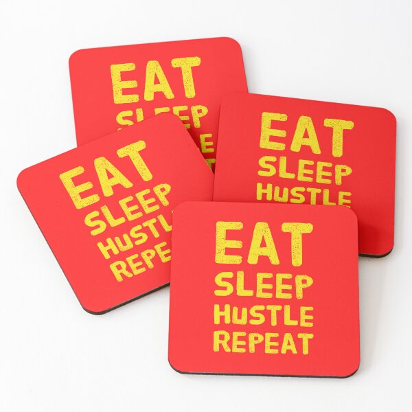 Item preview, Eat Sleep Hustle Repeat designed and sold by Marvelpic.