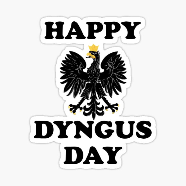 "Happy Dyngus Day" Sticker by yooKabb Redbubble