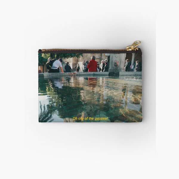 Item preview, Mosque Cathedral of Cordoba Fountain Water Reflection - Lorca Gypsy Poem designed and sold by Sitorus Sun.
