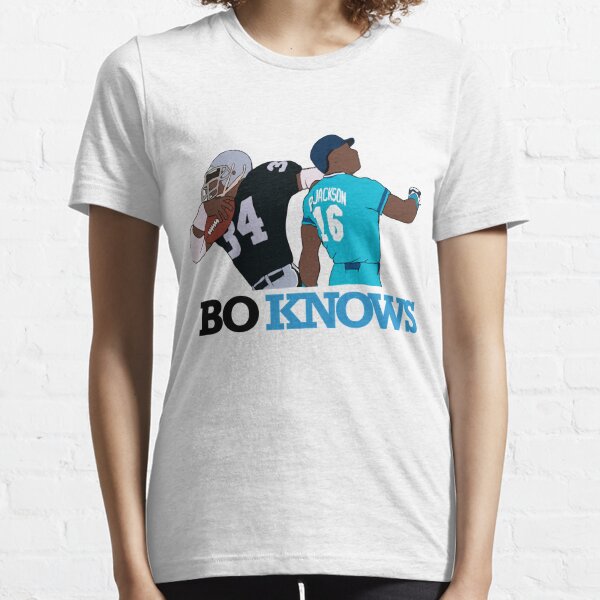 Bo Jackson Bo Knows 34 & 16 Shirt