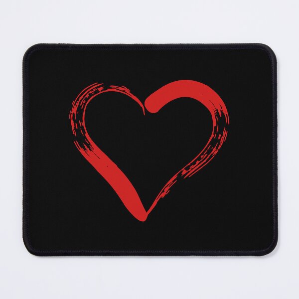 Item preview, red heart outline designed and sold by EliasaGomez.