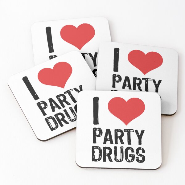 Item preview, I Love Party Drugs designed and sold by The "I Love Everything" Shop.