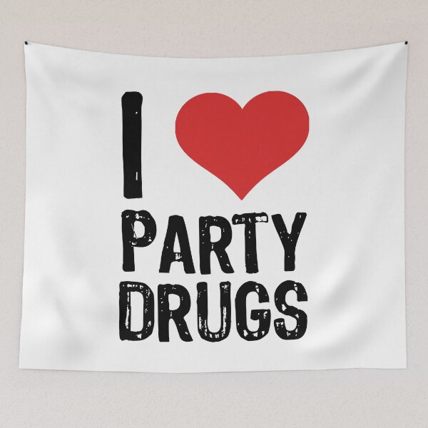 Item preview, I Love Party Drugs designed and sold by The "I Love Everything" Shop.