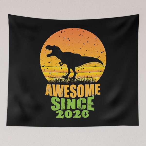 Item preview, Kids Kids 2th Birthday Dinosaur 2 Year Old Awesome Since 2020 Boy  designed and sold by vidyaknoc.