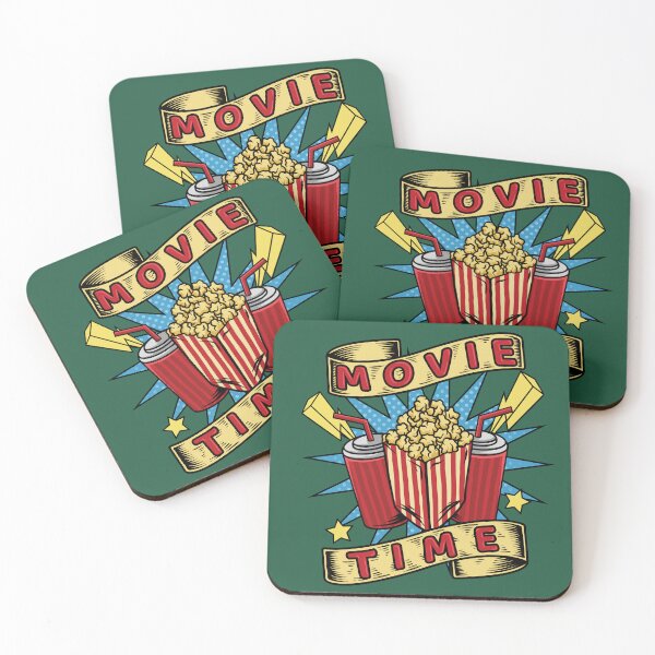 Item preview, movie time pop art designed and sold by Localhosttees.