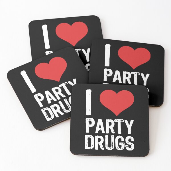 Item preview, I Love Party Drugs designed and sold by The "I Love Everything" Shop.