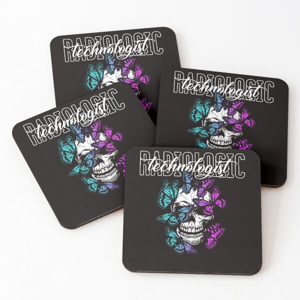 Item preview, Radiologic Technologist Skull Floral Radiography Radiology designed and sold by TomGiantDesigns.