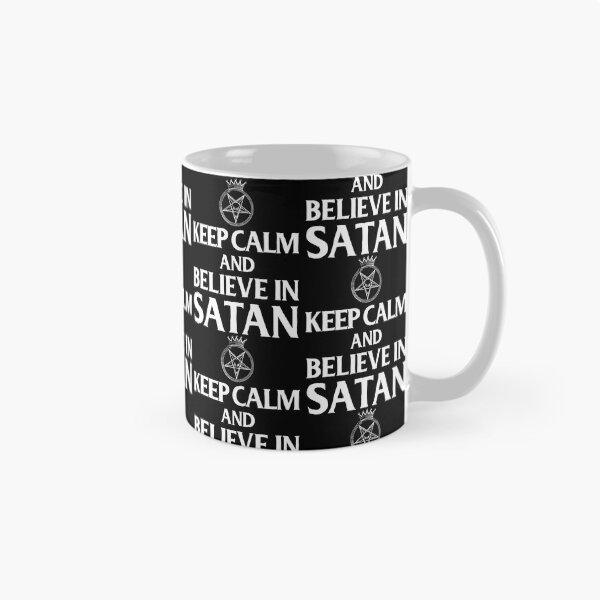 Item preview, Keep calm and believe in satan designed and sold by JoyceGray.