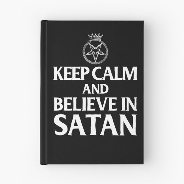 Item preview, Keep calm and believe in satan designed and sold by JoyceGray.