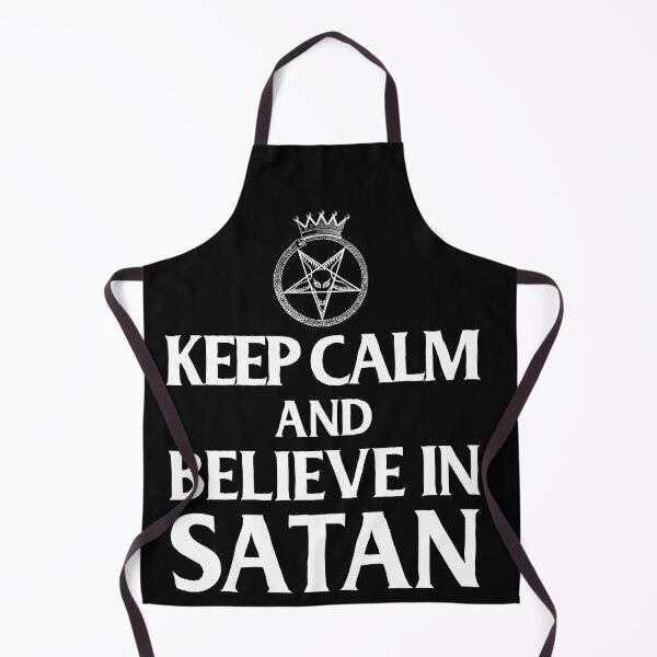 Item preview, Keep calm and believe in satan designed and sold by JoyceGray.