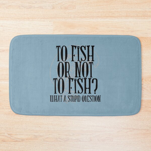 Item preview, To Fish or Not To Fish Sticker designed and sold by tiffanywolfes.