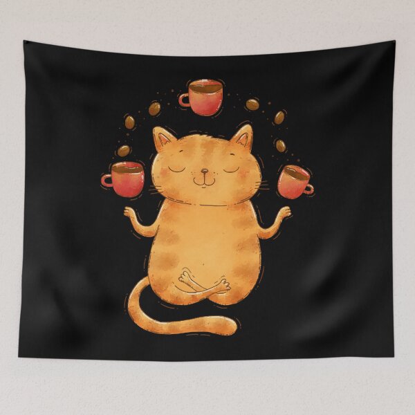 Item preview, Coffee mediation cat. T-Shirt designed and sold by KatherineBlac47.
