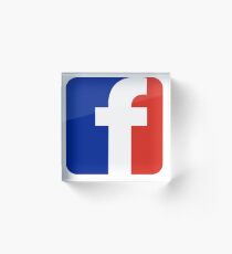 facebook league Acrylic Block