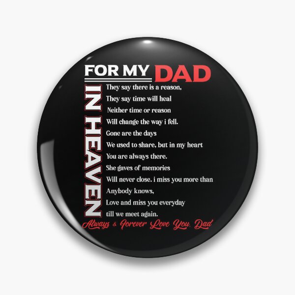 Item preview, For My Dad In Heaven designed and sold by AuroraApparel.